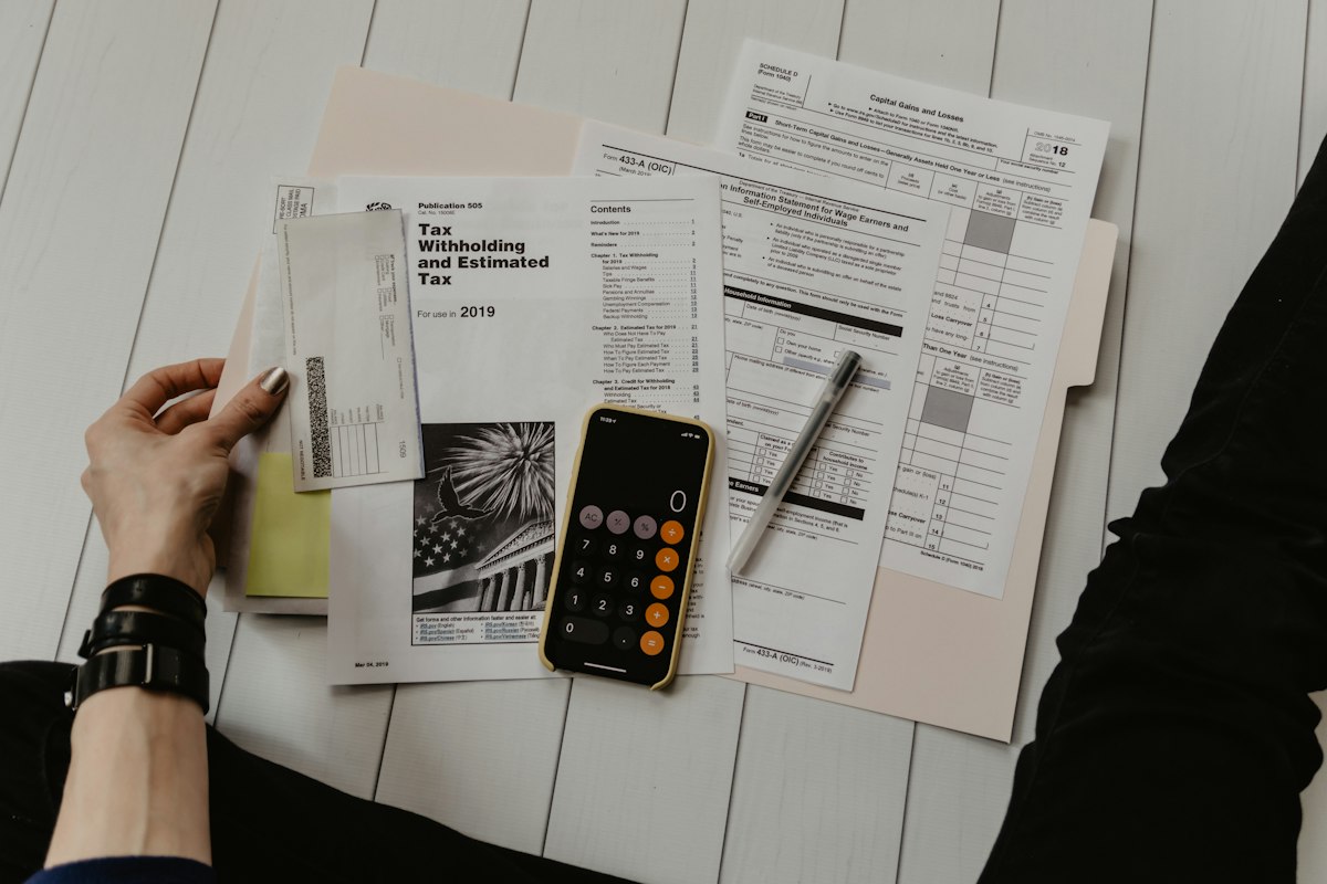 Accounting desk at Niyi Akande Professional Services
